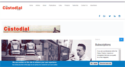 Desktop Screenshot of custodialreview.co.uk